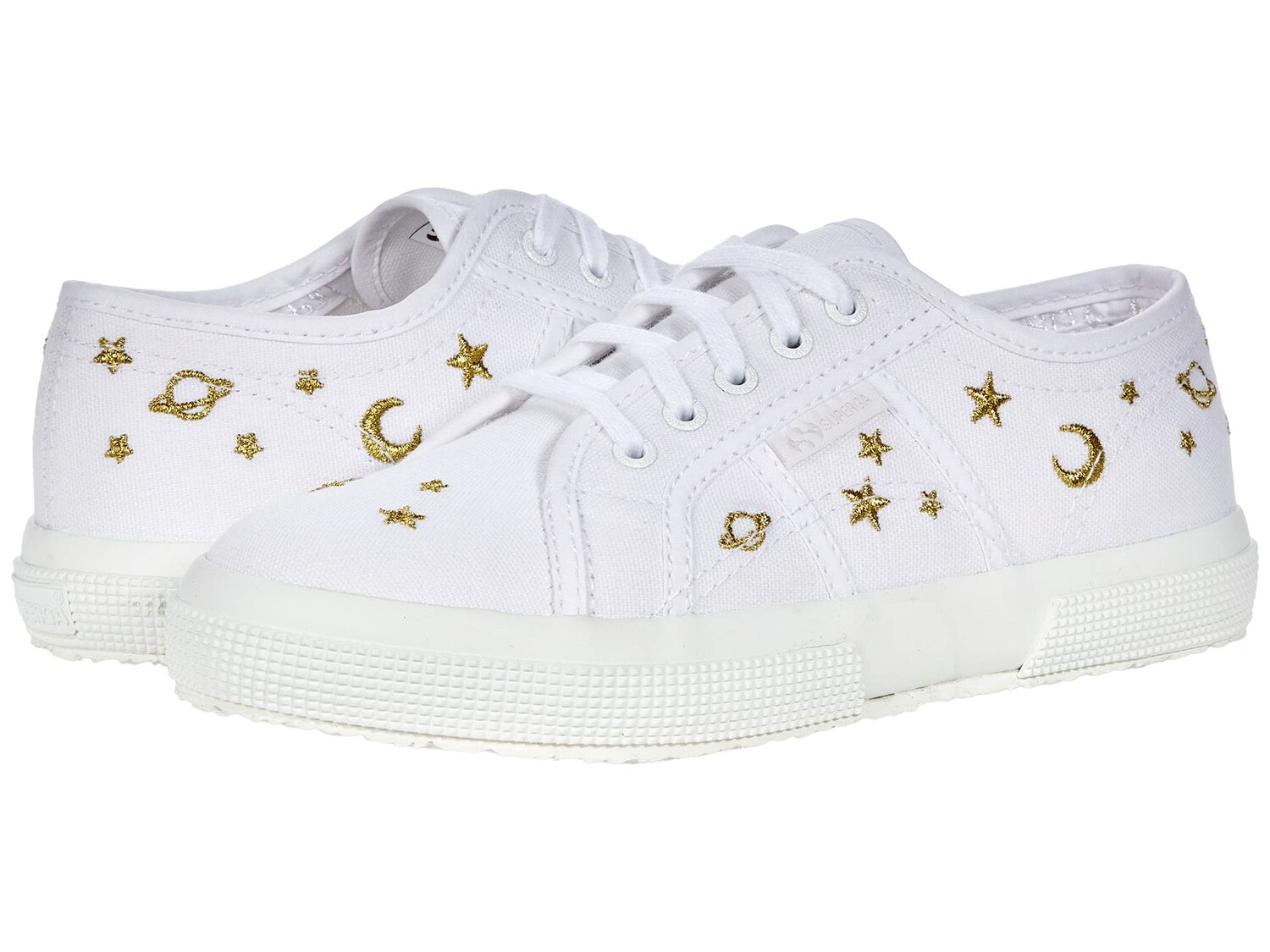

Кроссовки Superga Kids, 275 Embcotton
