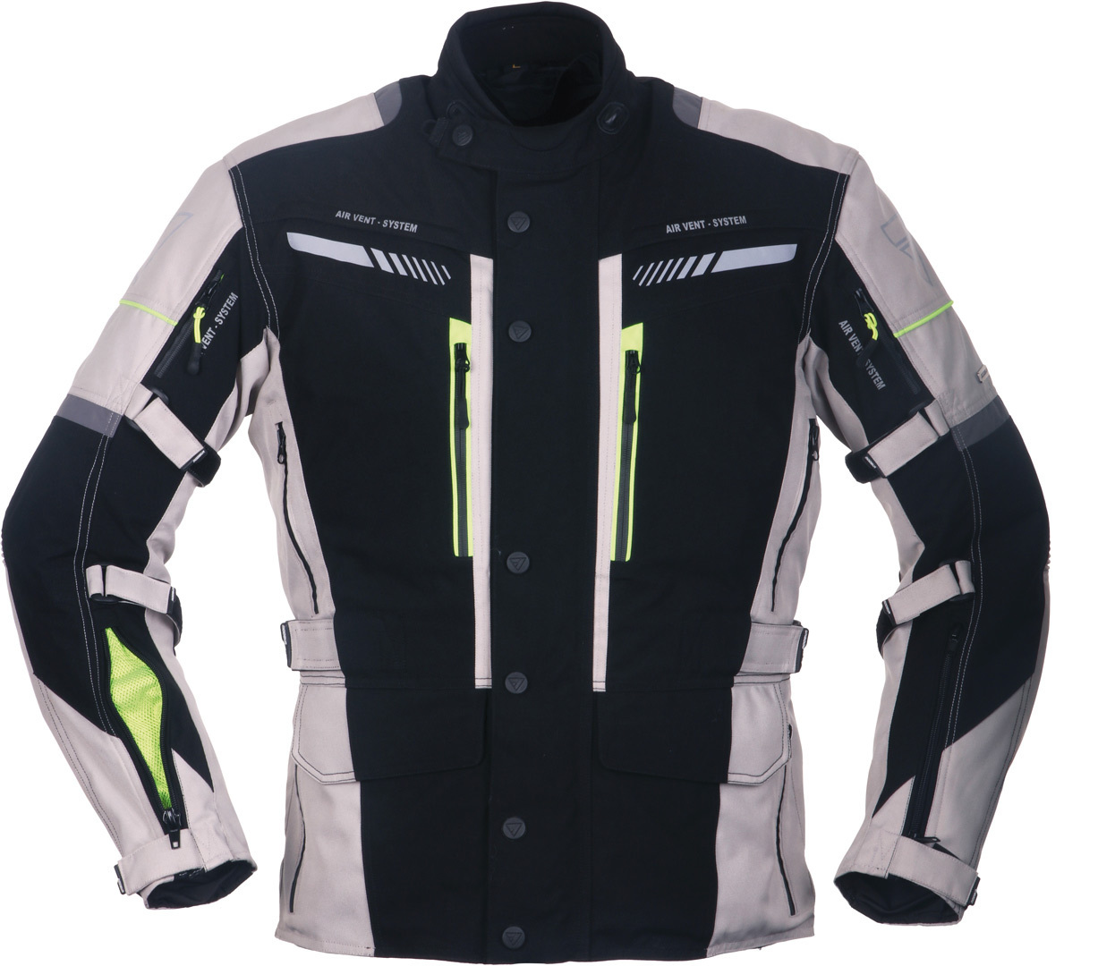 Куртка Modeka Winslow мотоциклетная текстильная, черный/серый
