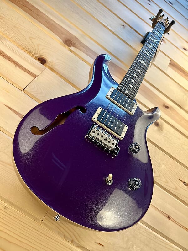 

PRS Paul Reed Smith CE 24 Semi-Hollow Custom Color Metallic Purple Natural Back НОВИНКА! №6791