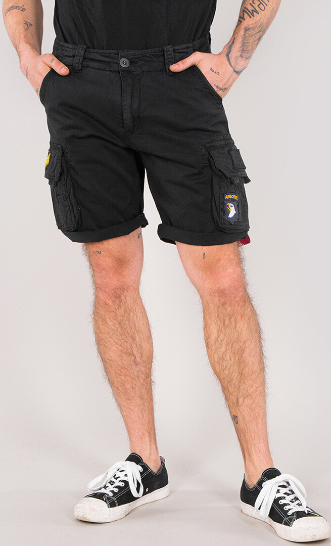 

Шорты Alpha Industries Crew Patch, черные