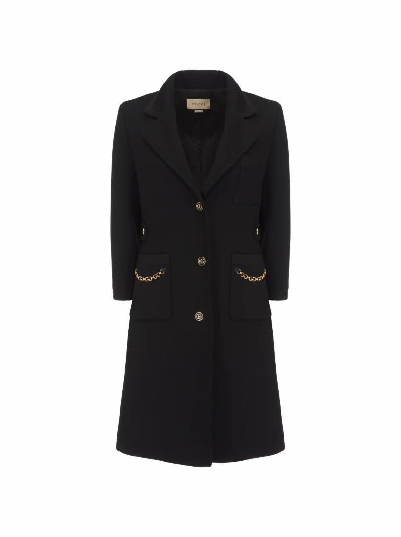 Шерстяное пальто Gucci пальто sasch шерстяное 44 размер