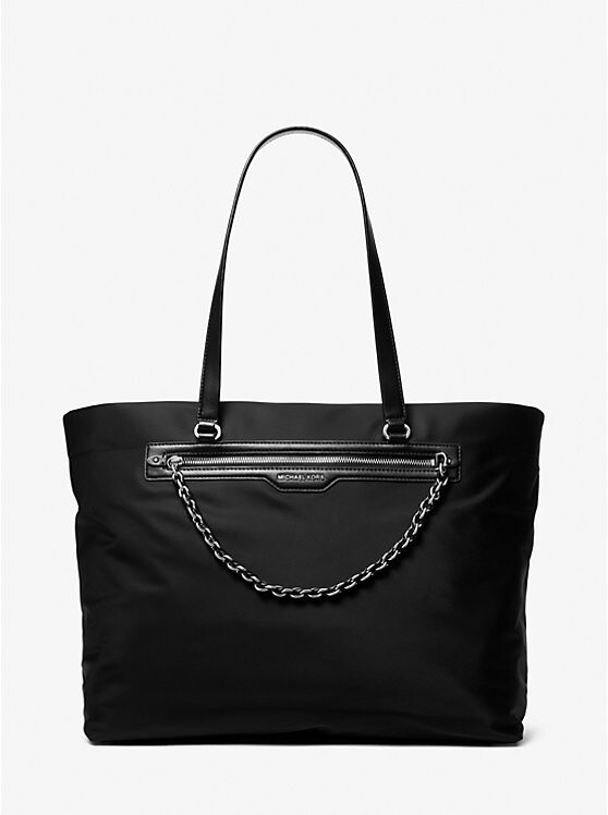 

Сумка-тоут Michael Michael Kors Slater Extra-Large Recycled Nylon, черный