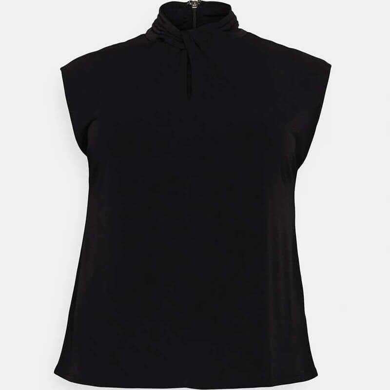 

Блузка Michael Kors Twist Sleeveless, черный