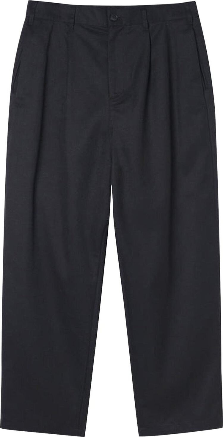 

Брюки Stussy Volume Pleated Trouser 'Black', черный