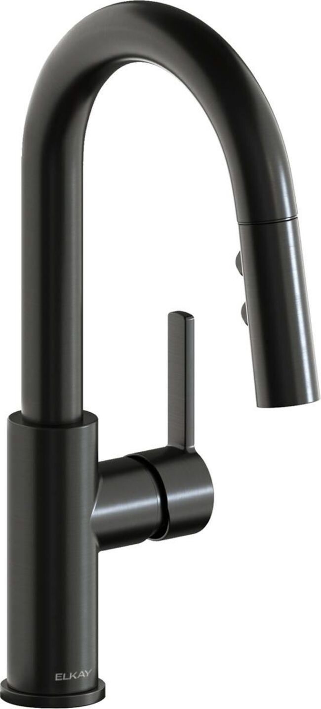

Смеситель Elkay Lkav3032 Avado с выдвижным стержнем на одно отверстие, stainless steel