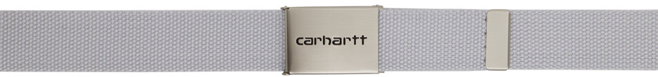 

Серый ремень с зажимом Carhartt Work In Progress