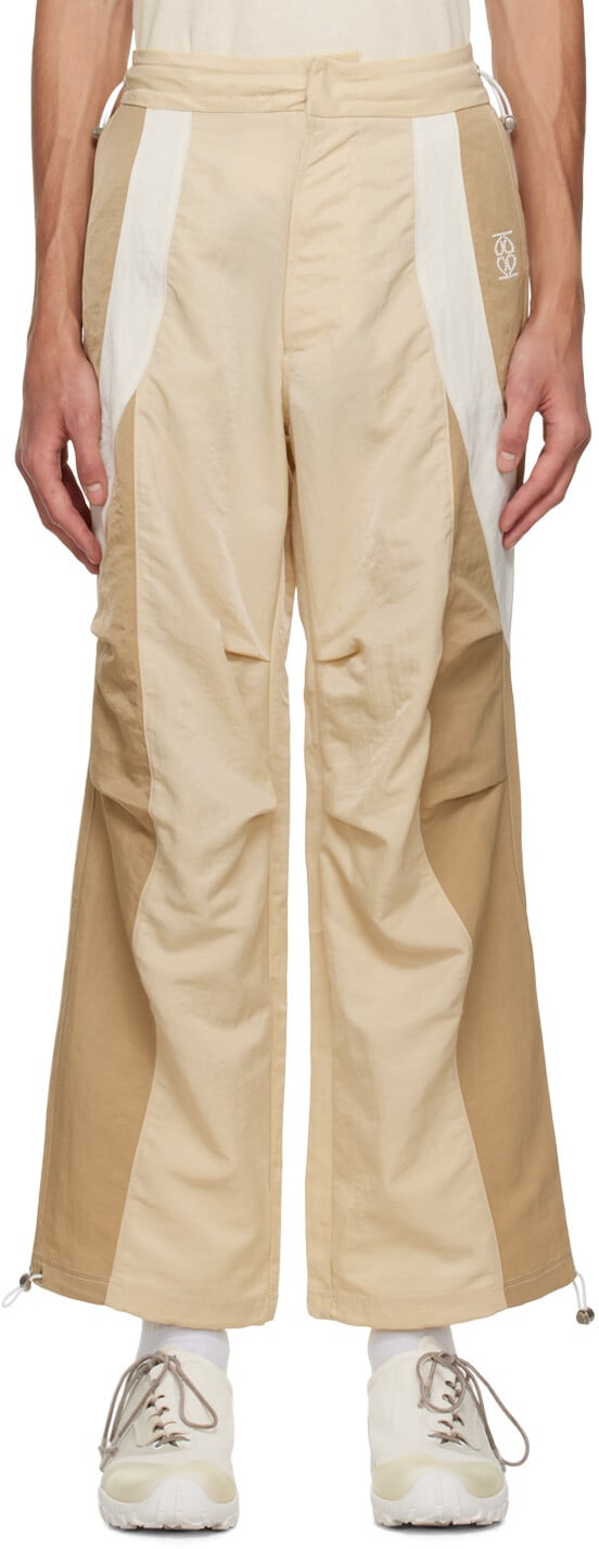 

Брюки SSENSE Exclusive Beige & Tan River Lounge Kijun, Серый
