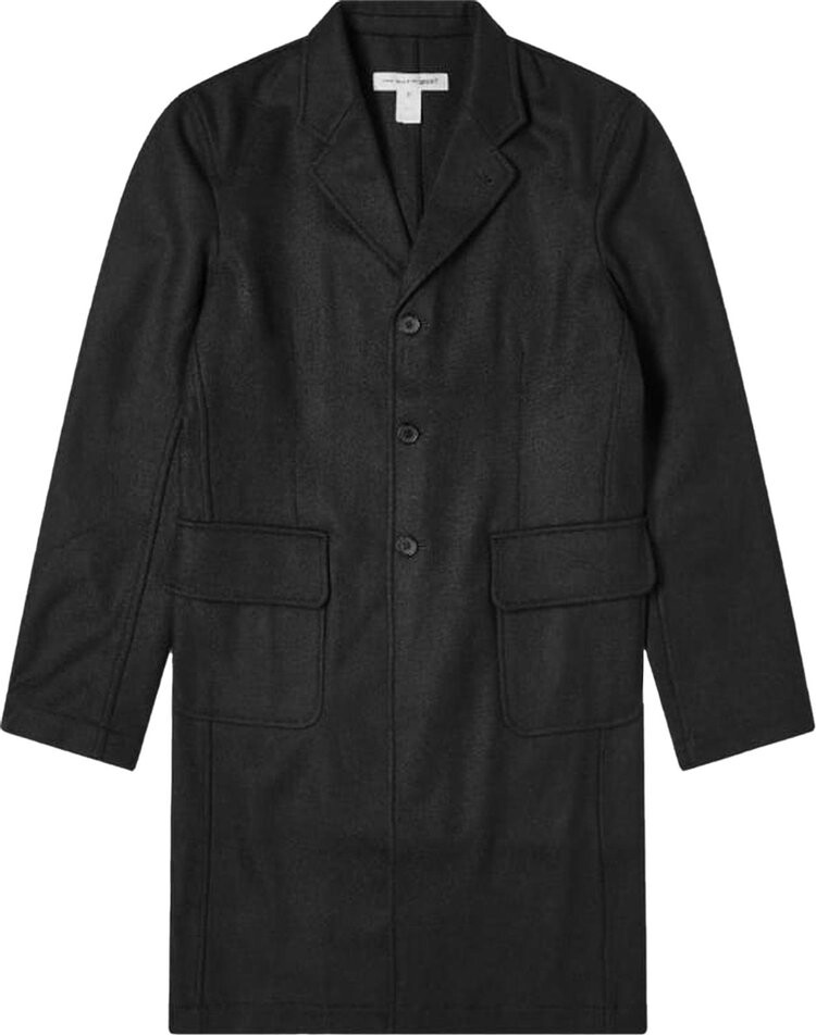 

Рубашка Comme des Garçons SHIRT Work Stitch 3 Button Coat 'Black', черный