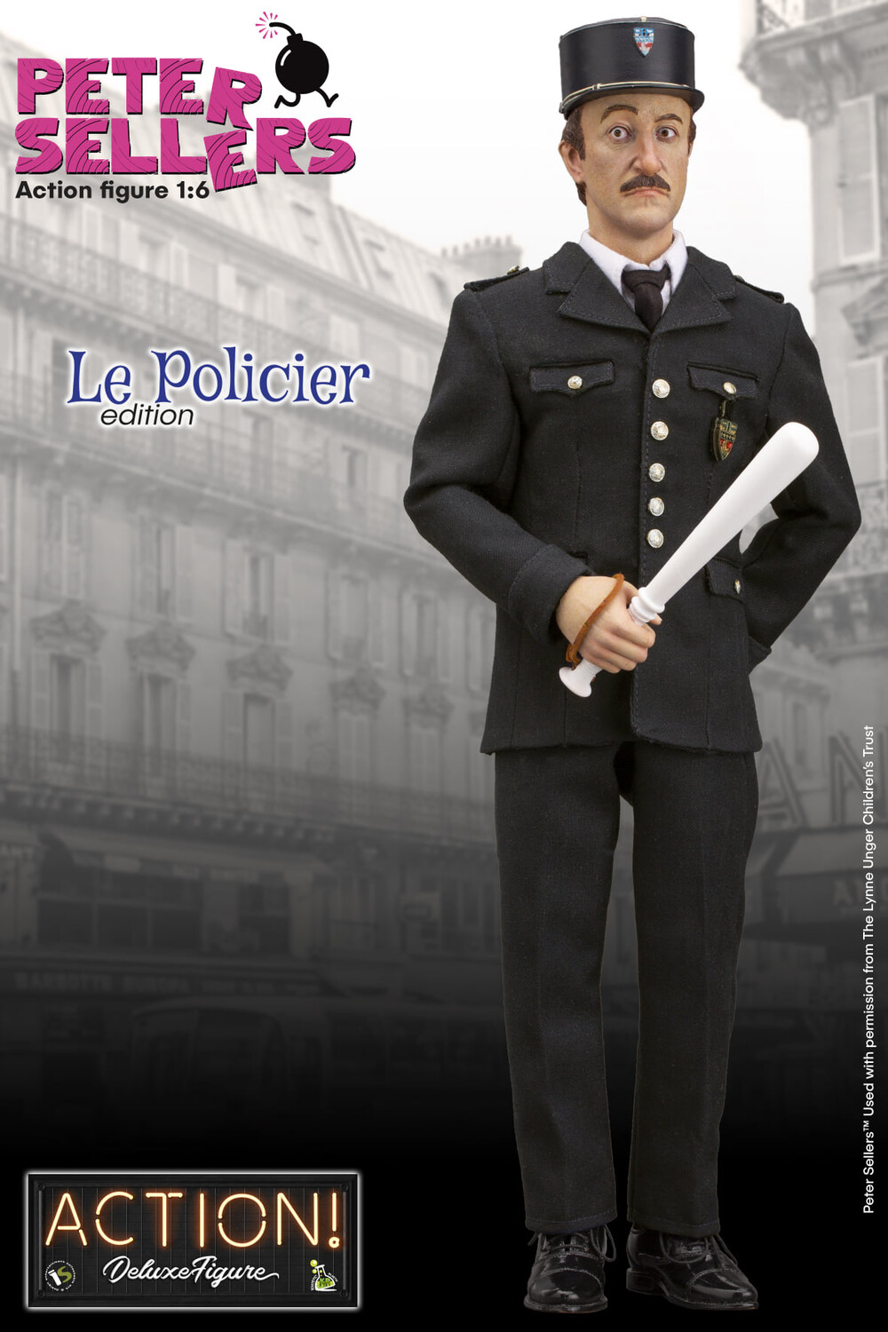

Экшн-фигурка Kaustic Plastik 1:6 Scale Peter Sellers Le Policier Ver
