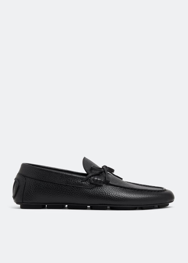 

Лоферы VALENTINO GARAVANI VLogo Signature driver loafers, черный