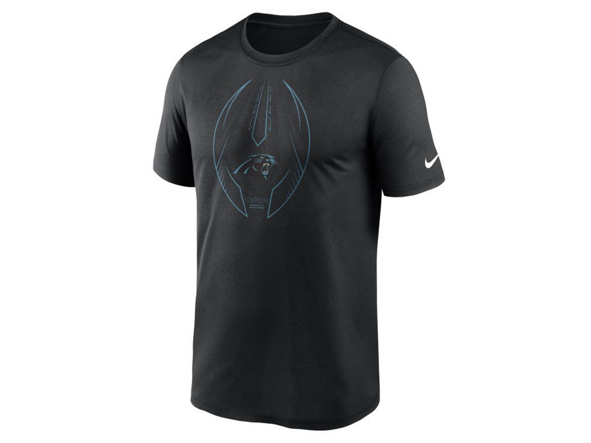 Мужская футболка icon legend carolina panthers Nike, черный