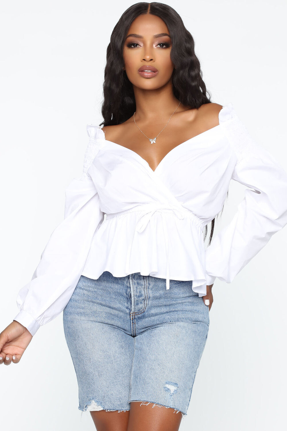 

Топ Fashion Nova T1329FN, белый