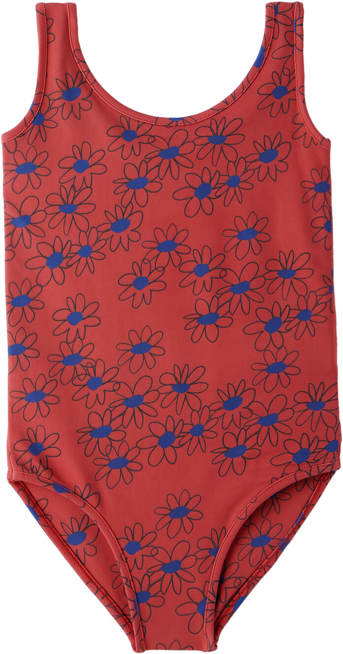 

Слитный купальник Kids Pink Daisies The Campamento