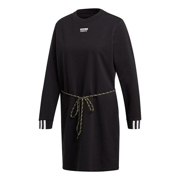 

Платье Adidas originals Casual Sports Long Sleeves Black, Черный