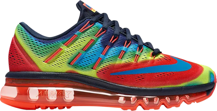 

Кроссовки Nike Air Max 2016 QS GS 'Heat Map', многоцветный