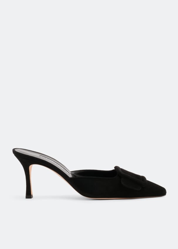 

Мюли MANOLO BLAHNIK Maysale mules, черный