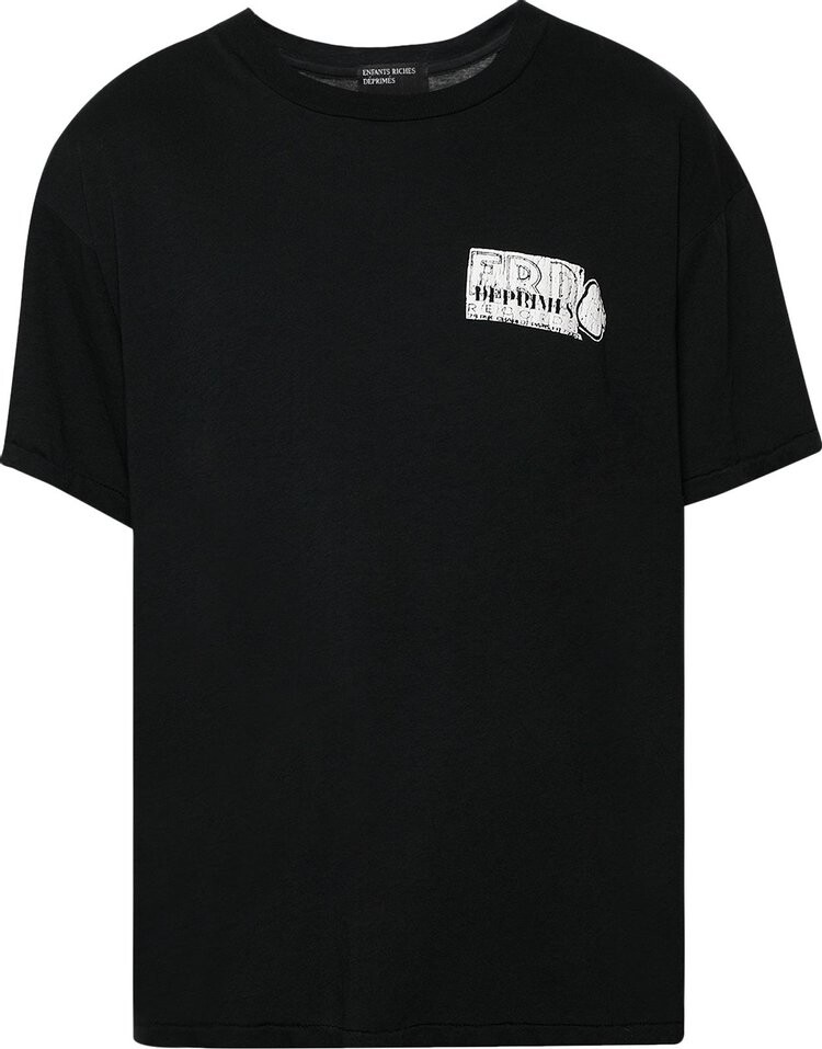 

Футболка Enfants Riches Déprimés ERD Records T-Shirt 'Black/White', черный