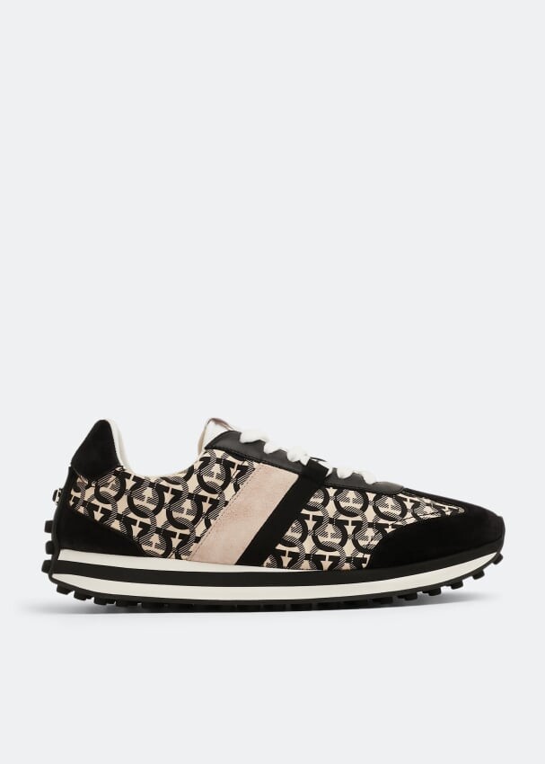 

Кроссовки FERRAGAMO Iulio sneakers, принт