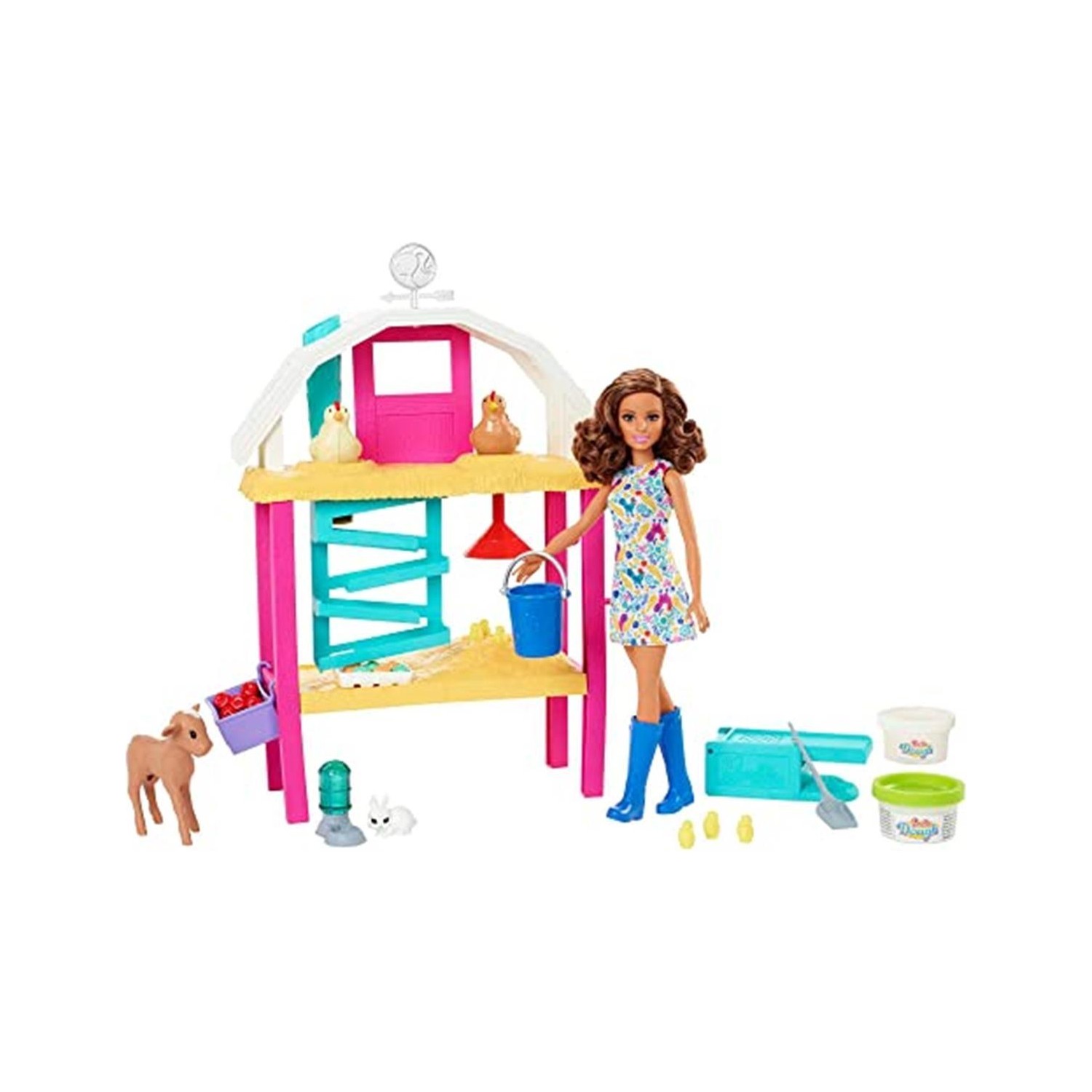 цена Игровой набор Barbie Fun Farm Life HGY88