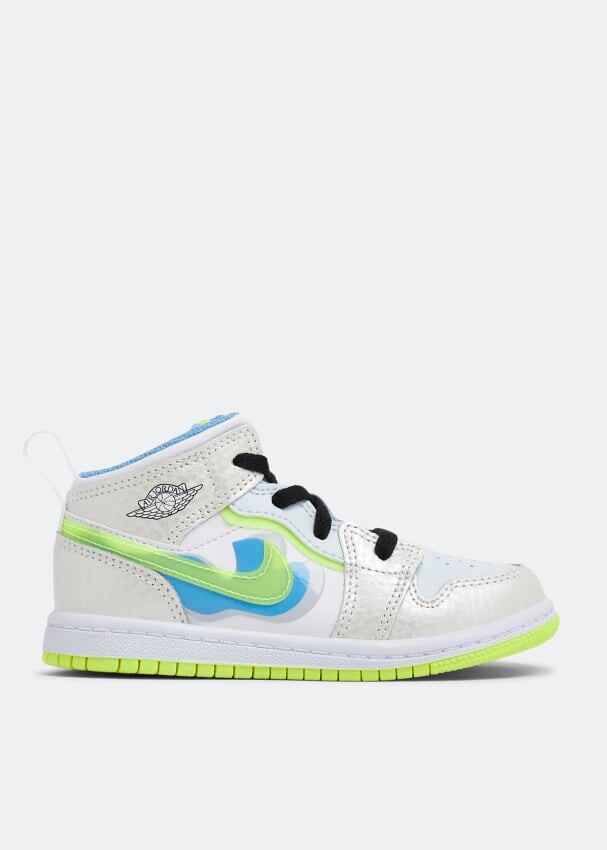 

Кроссовки NIKE Jordan 1 Mid SE sneakers, белый