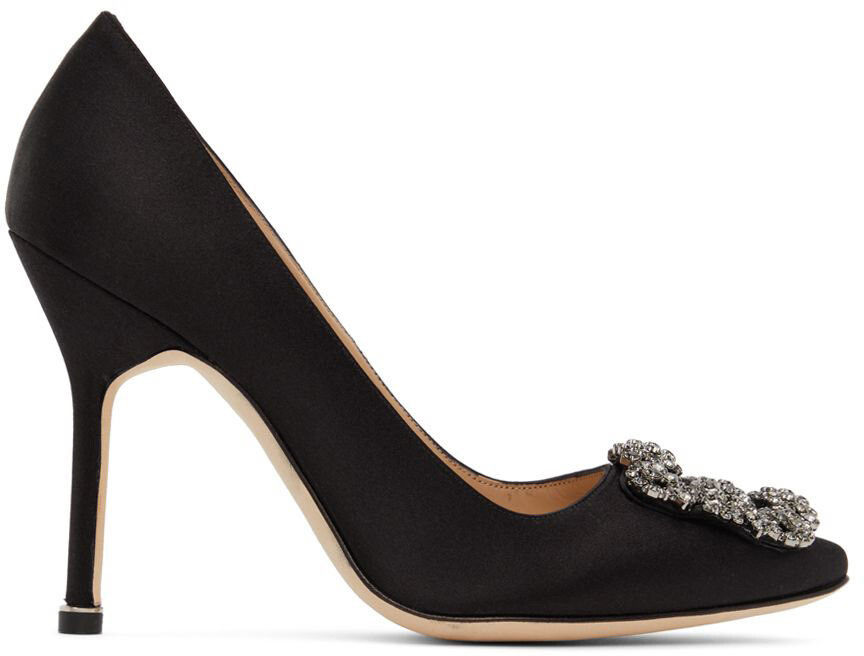 

Черные туфли-лодочки Hangisi Manolo Blahnik