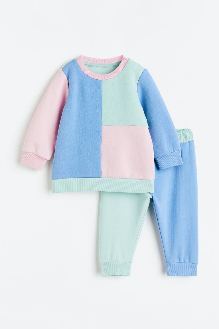 

Комплект из 2 предметов из хлопка H&M, синий