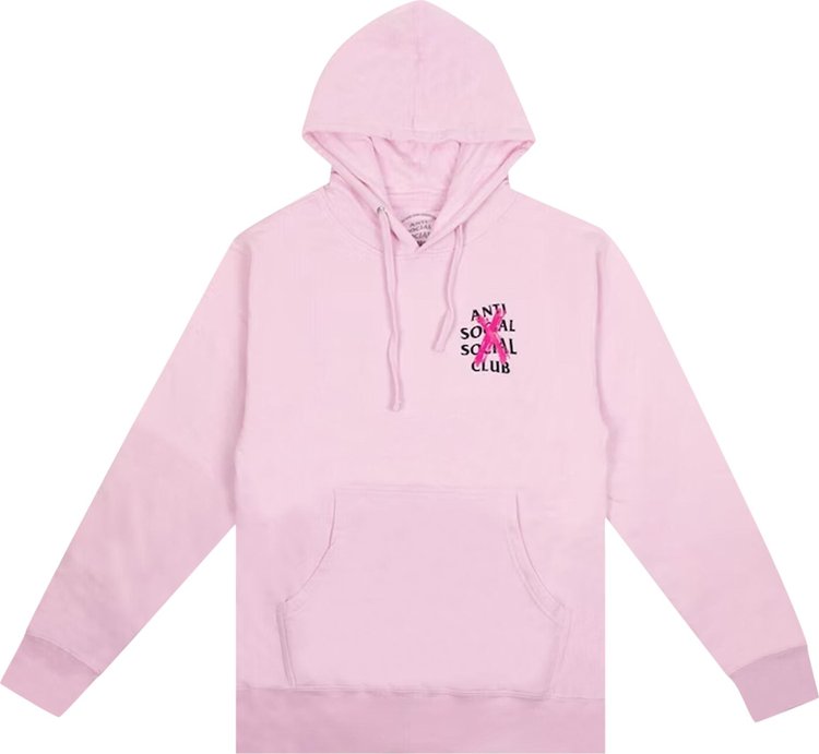 Худи Anti Social Social Club Cancelled Hoodie 'Pink', розовый - фото