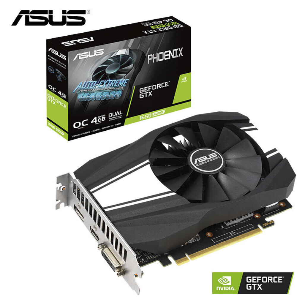 

Видеокарта ASUS Phoenix GeForce GTX 1650 SUPER OC 4GB