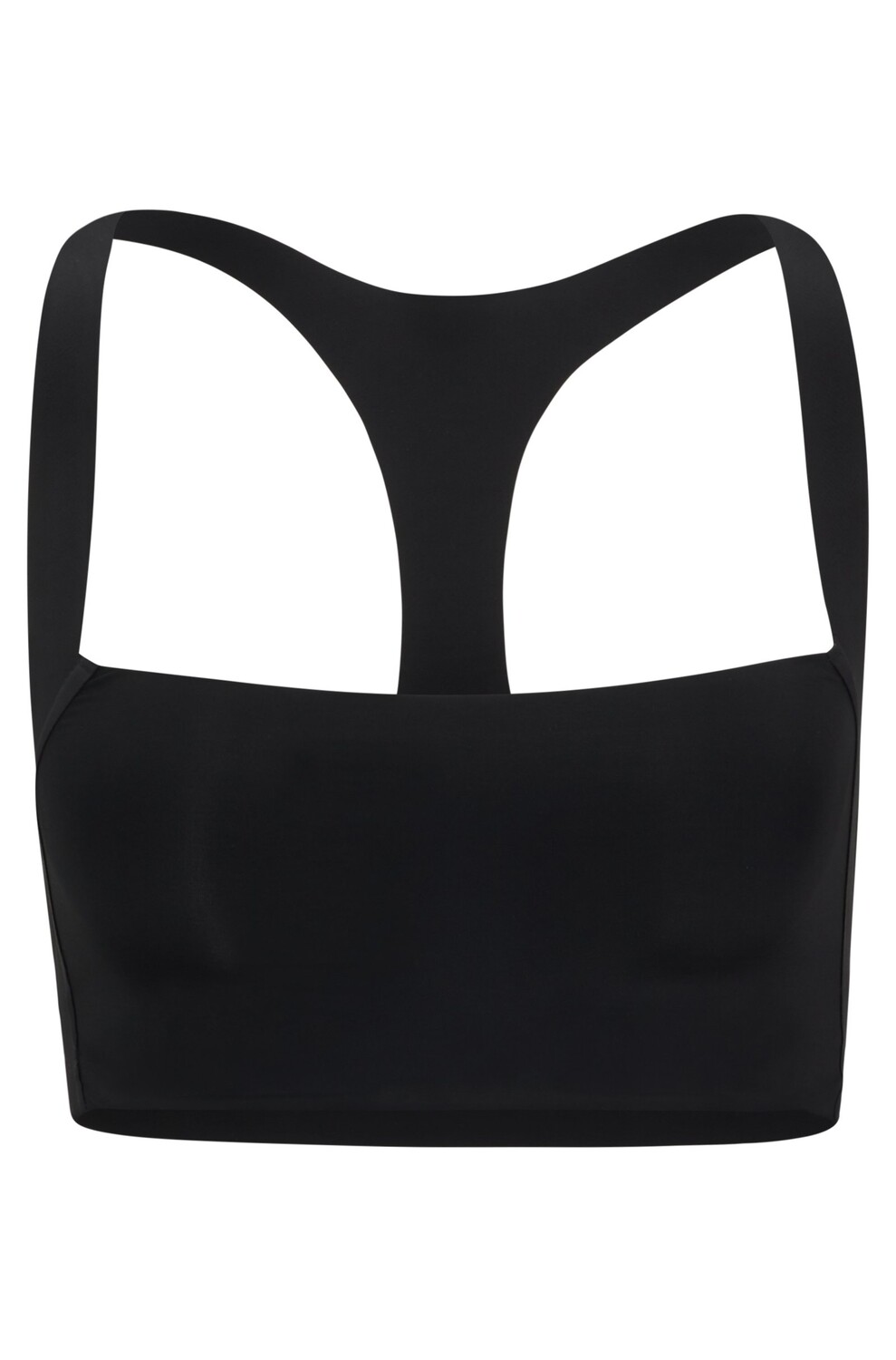

Спортивный топ Hugo Boss Racer-back With Contrast Logo, черный
