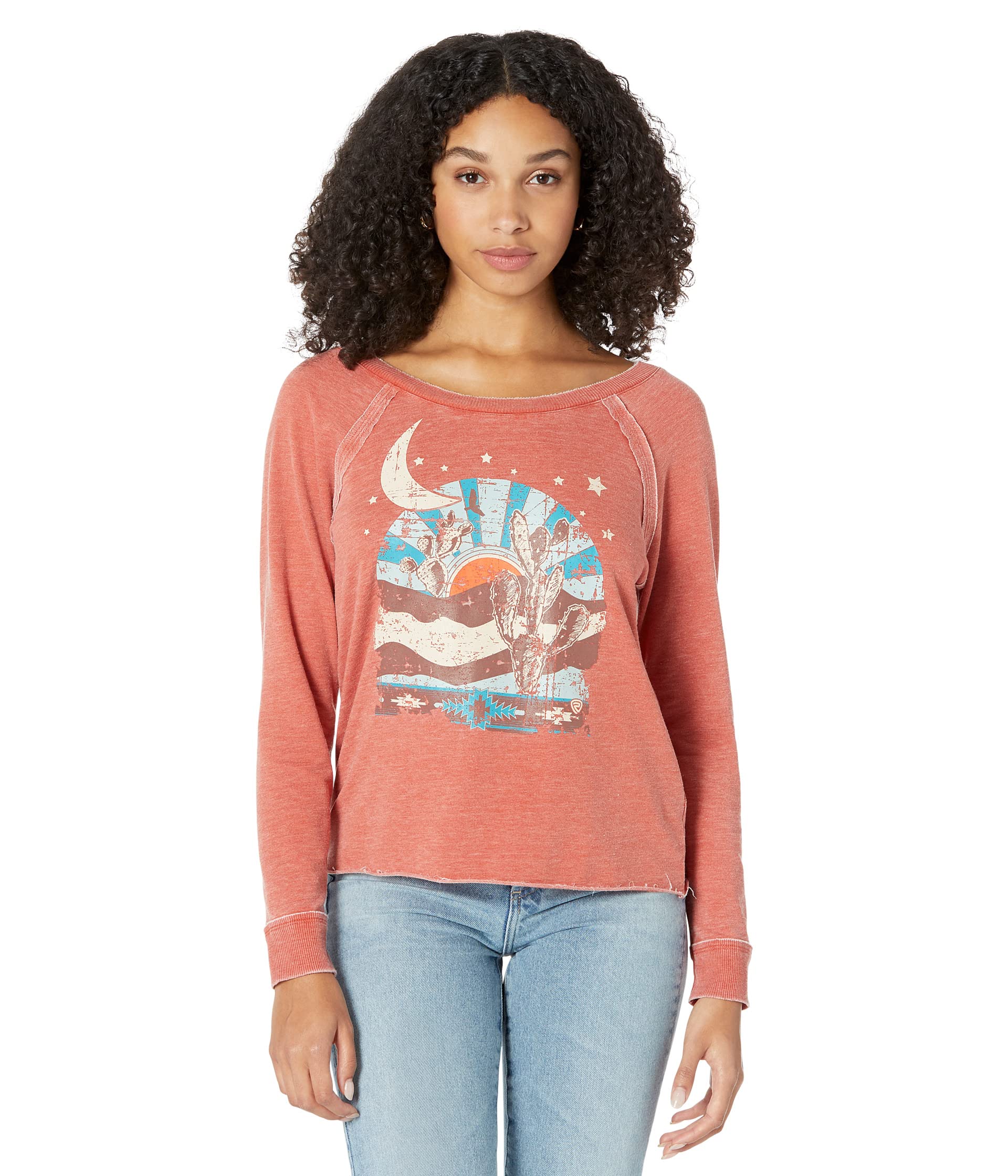 Пуловер Rock and Roll Cowgirl, Graphic Pullover RRWT91R054 рюкзак lefrik roll reflective rust