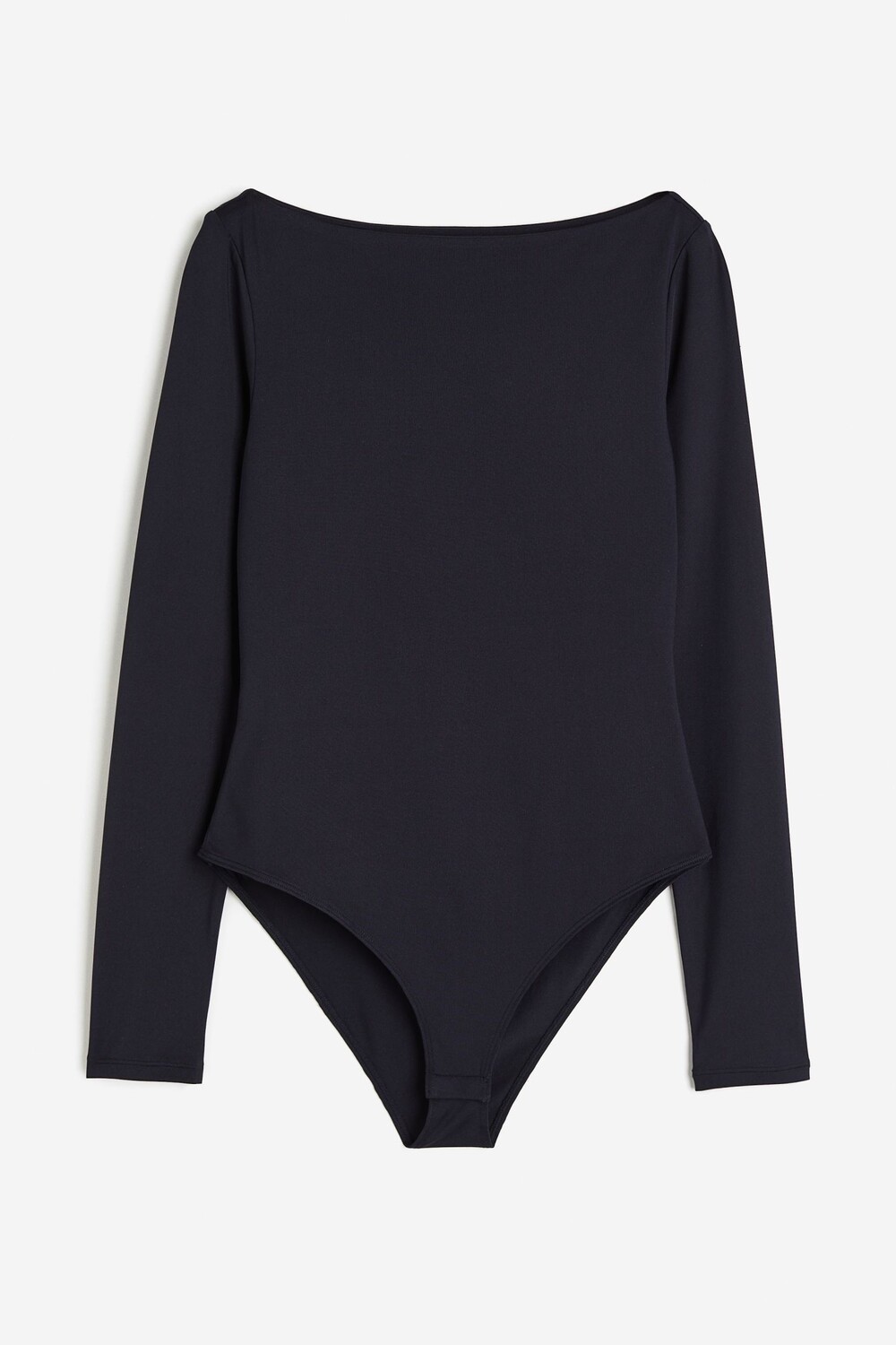 

Боди H&M Boat-neck, кремовый