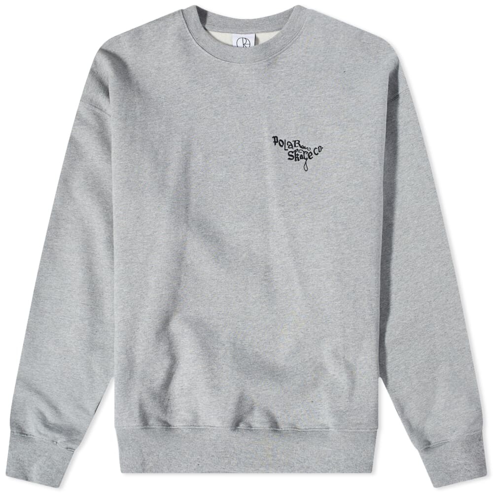 

Толстовка Polar Skate Co. Ornament Logo Crew Sweat, Серый