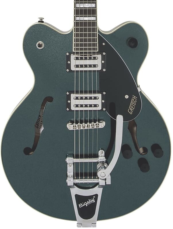 

Центральный блок Gretsch G2622T Streamliner с двойной насечкой и Bigsby — металлическая бронза G2622T Streamliner Center Block Double-Cut with Bigsby -