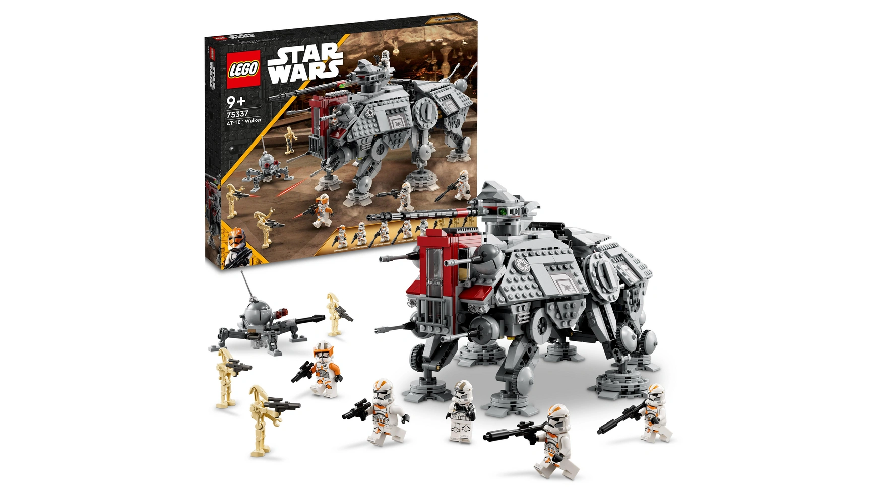 Lego Star Wars Набор минифигурок AT-TE Уокер, Месть ситхов 75337 star wars at te walker