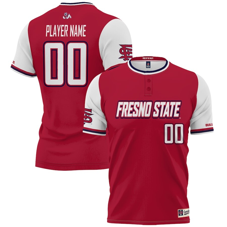 

Джерси ProSphere Fresno State Bulldogs, красный