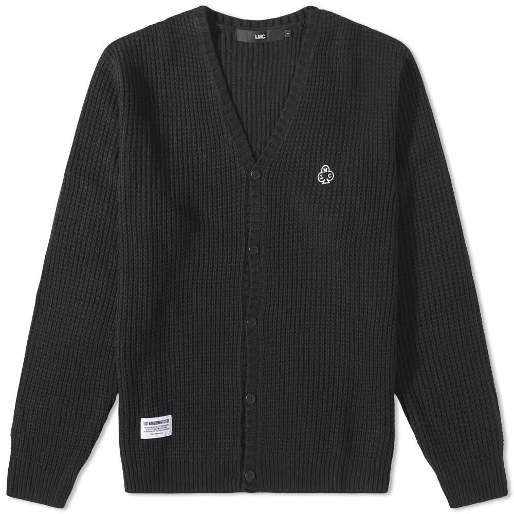 

Джемпер LMC Waffle Cardigan, Черный