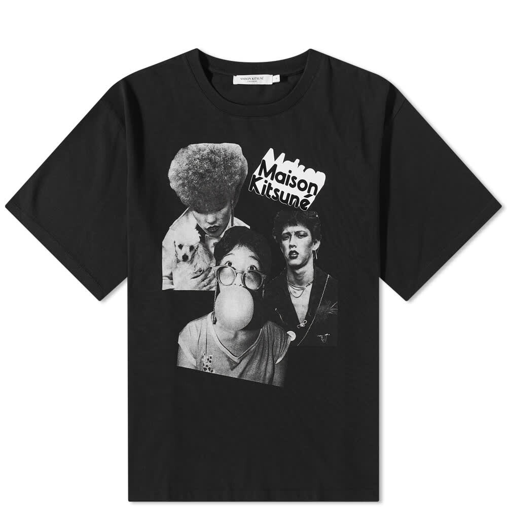 

Футболка Maison Kitsune x Olympia Le Tan Photograph Easy Tee, Серый