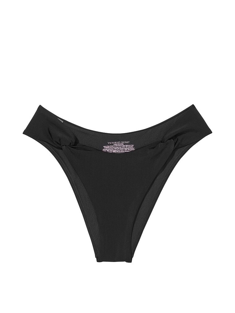 

Плавки бикини Victoria's Secret Swim Twist Brazilian, чёрный, Черный