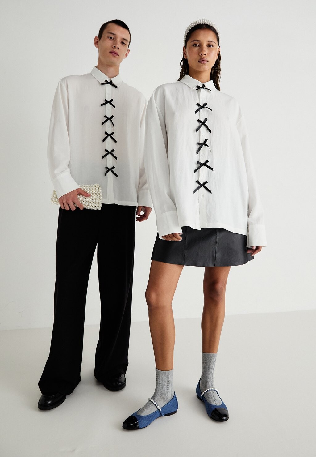

Рубашка FELLA BOW UNISEX Sister Jane, белый