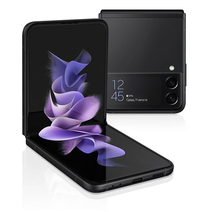 цена Смартфон Samsung Galaxy Z Flip 3 8/128GB, черный