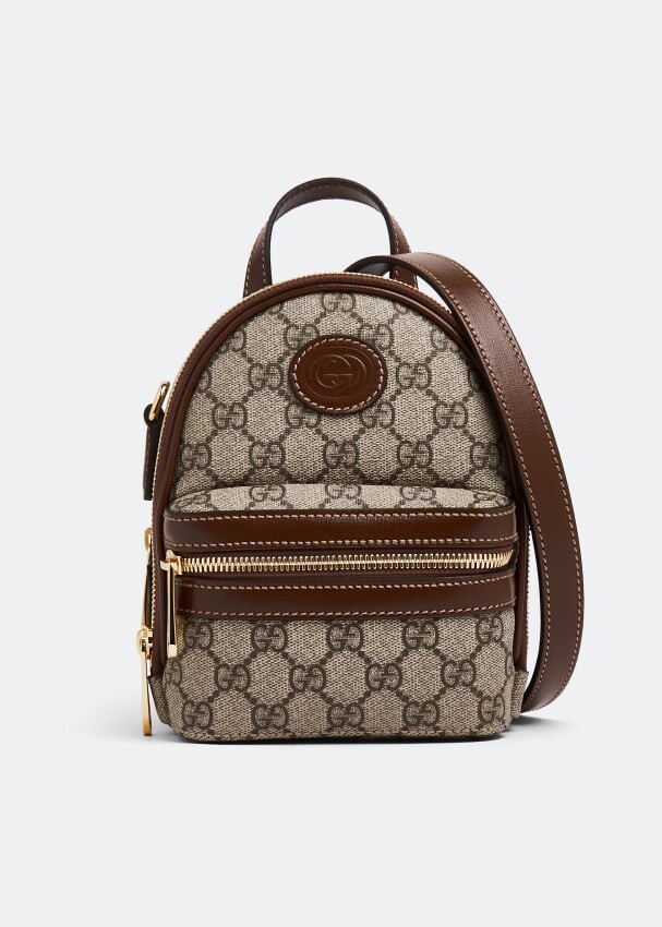 

Сумка GUCCI Interlocking G multi-function bag, бежевый