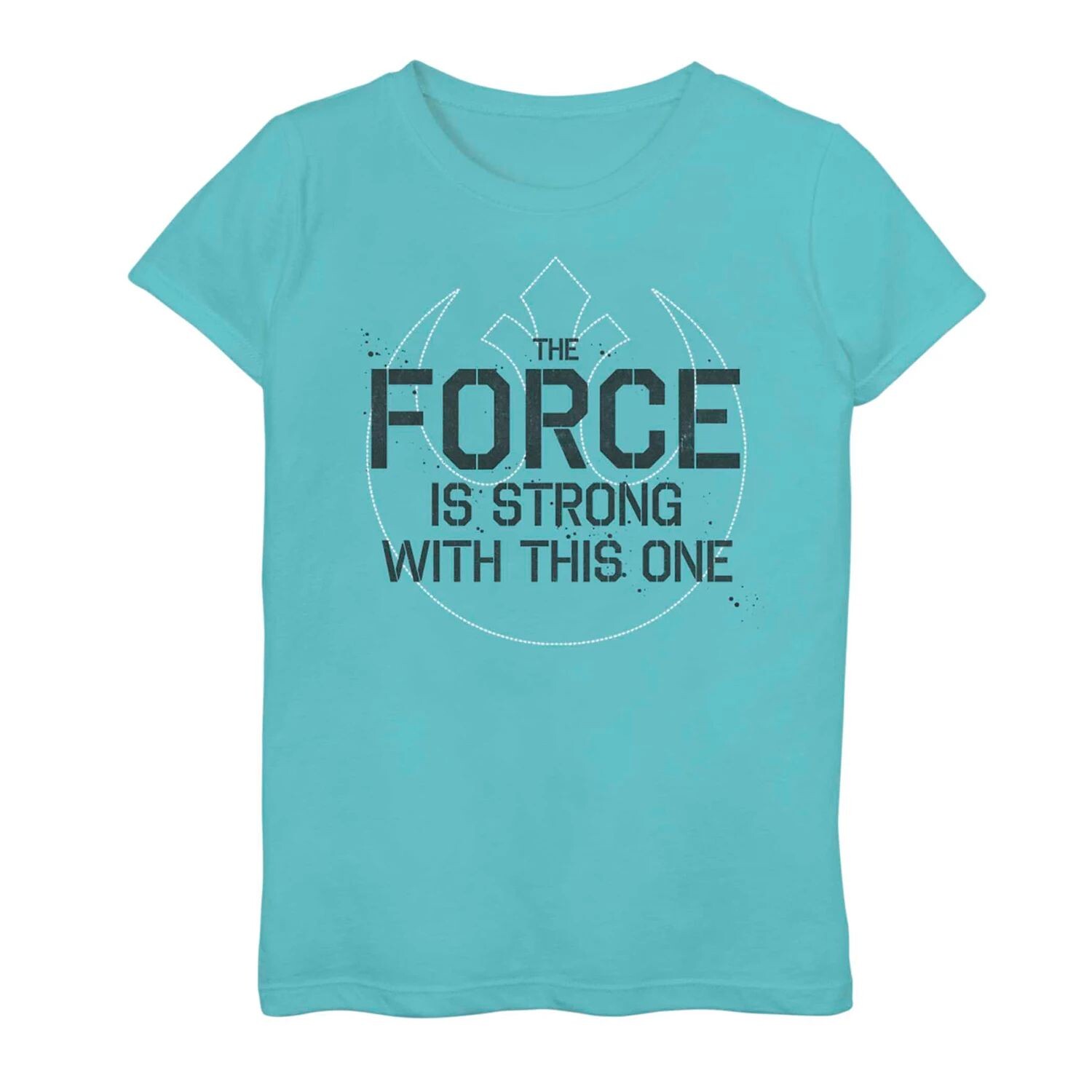 

Футболка с рисунком Star Wars Force Is Strong для девочек 7–16 лет Licensed Character