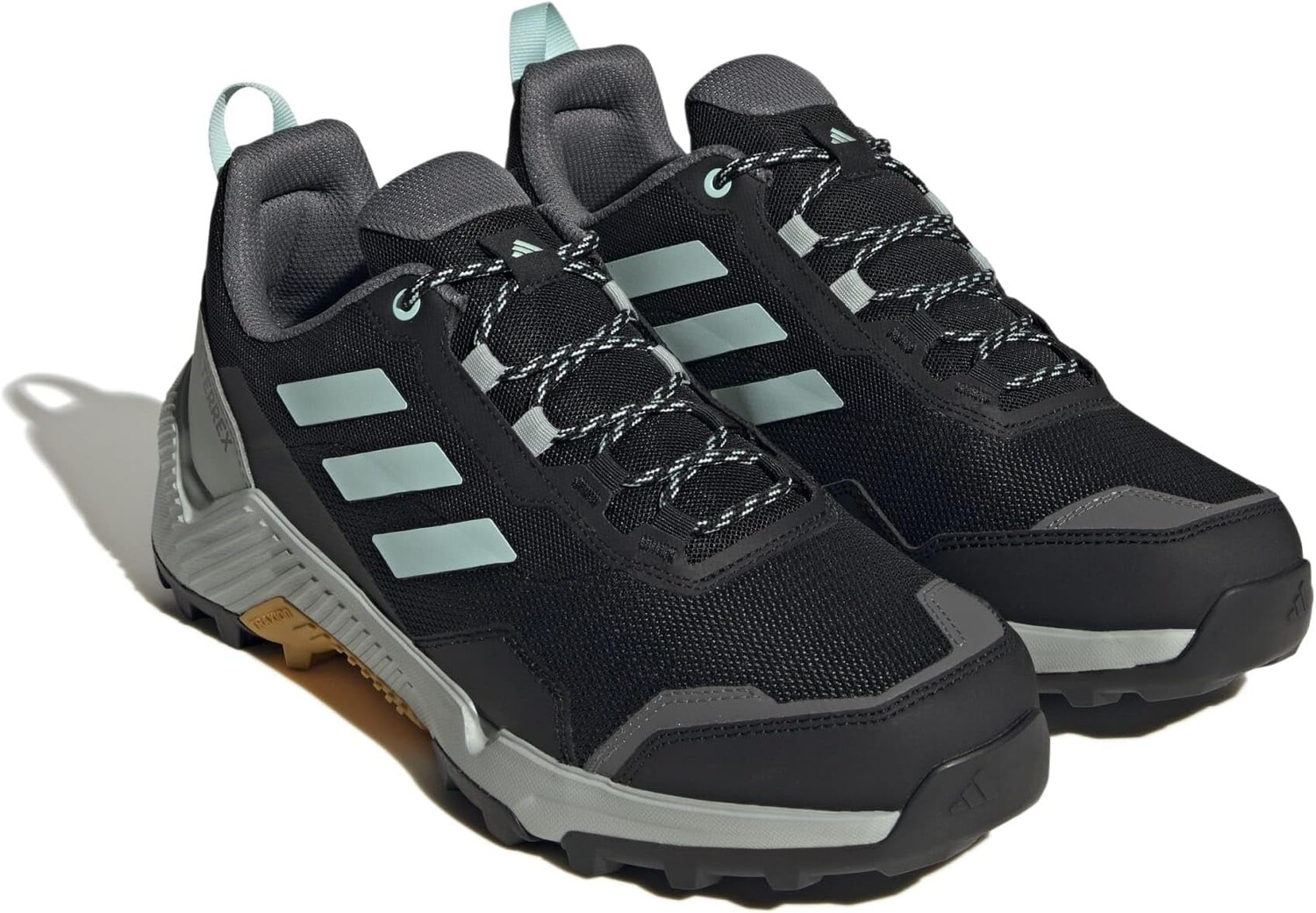 

Походная обувь Terrex Eastrail 2 adidas, цвет Core Black/Semi Flash Aqua/Preloved Yellow