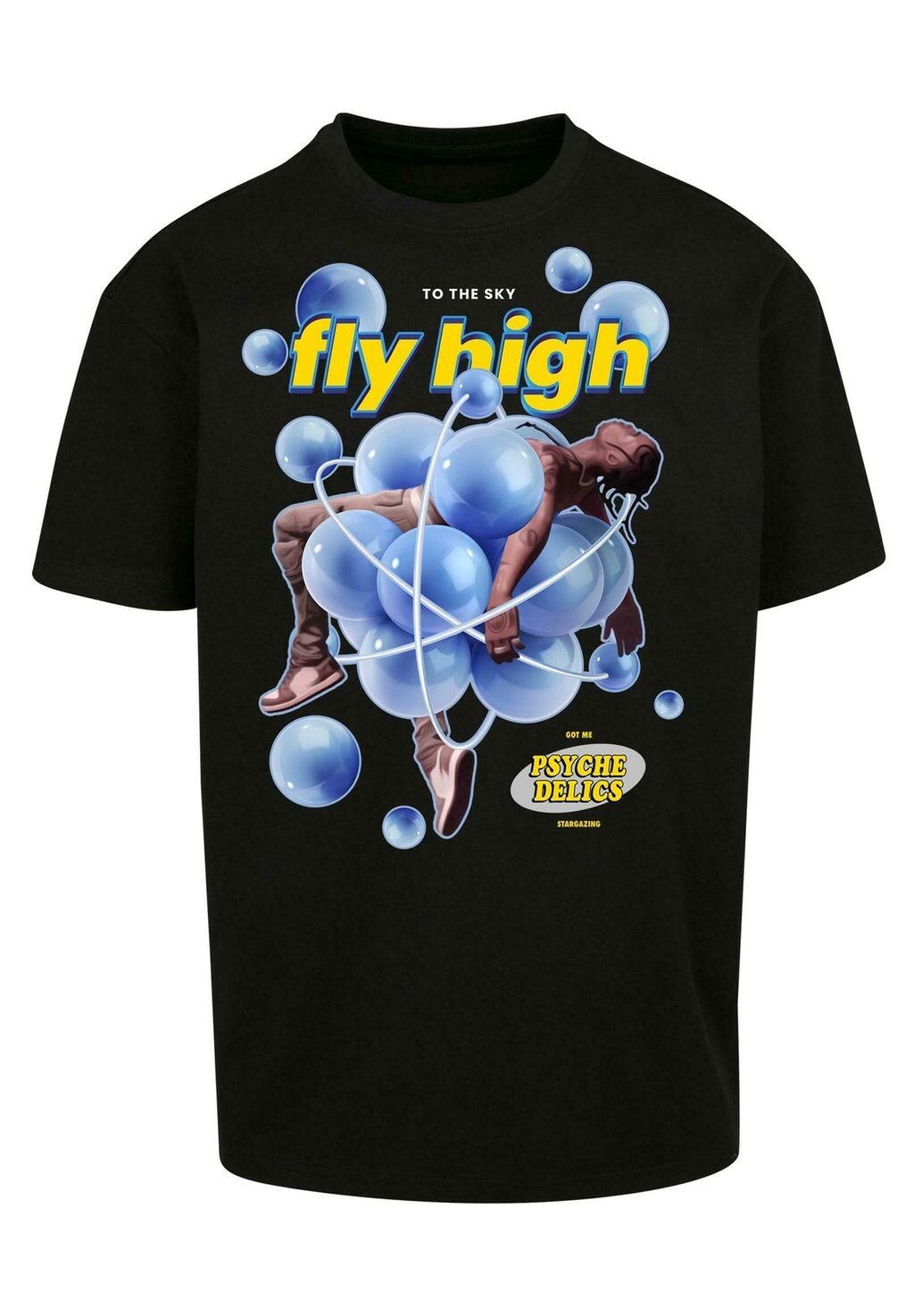 

Футболка с принтом Upscale by Mister Tee, черный