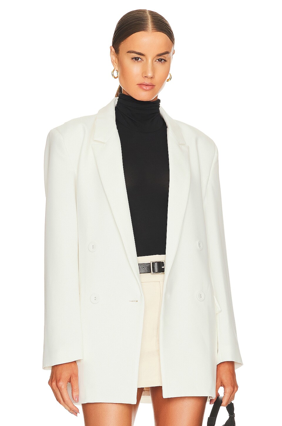 

Блейзер Bardot Maison Split Back, цвет Orchid White