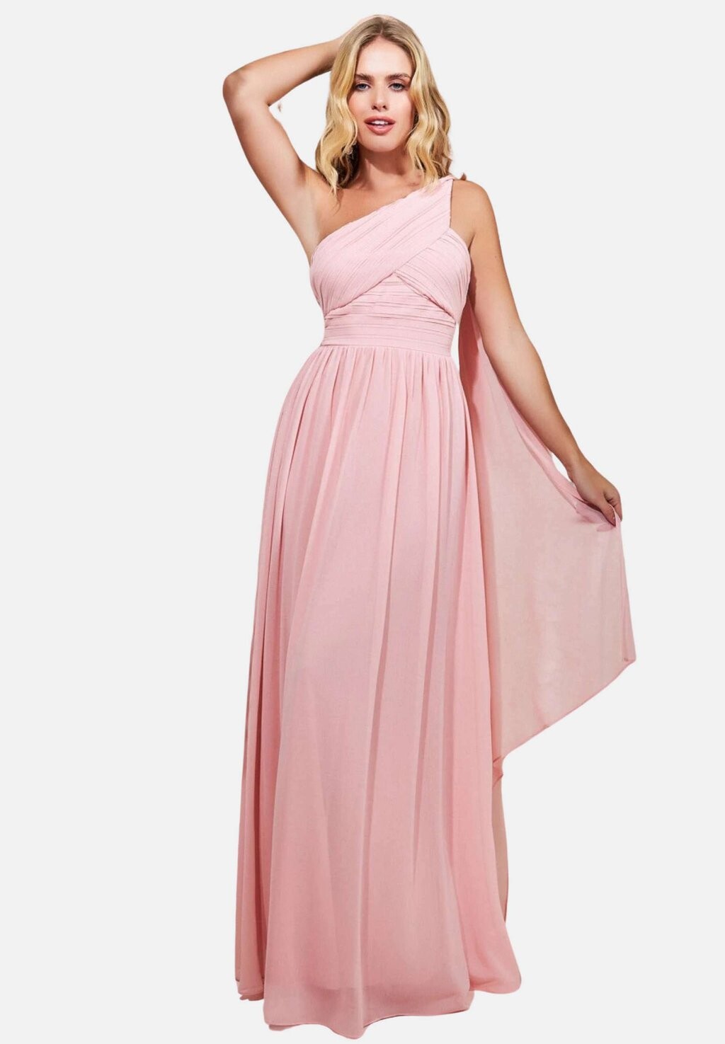 

Одежда для торжественных случаев ONE SHOULDER PLEATED Goddiva, светло-розовый