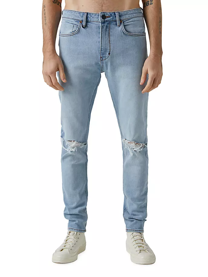 

Джинсы скинни с рваной загрузкой Rebel Neuw Denim, цвет loaded rip
