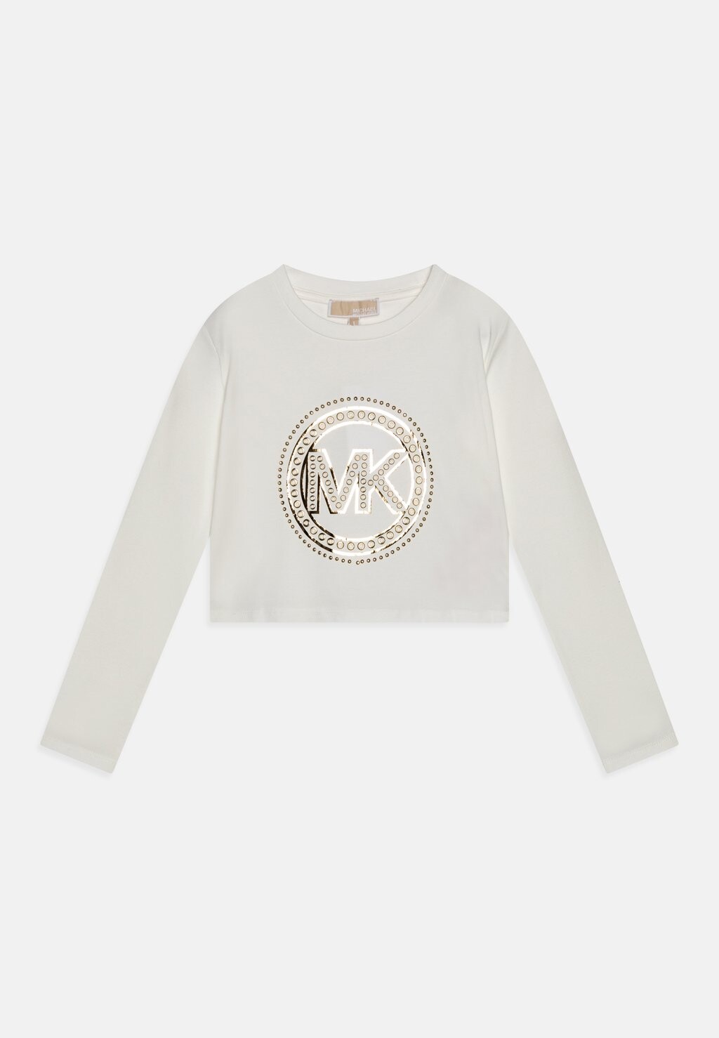 

Футболка с длинным рукавом Long Sleeve Michael Kors Kids, цвет off-white