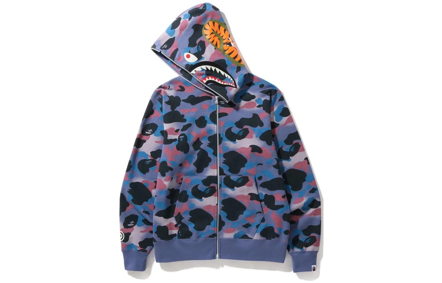 

Толстовка мужская A Bathing APE с капюшоном, разноцветный
