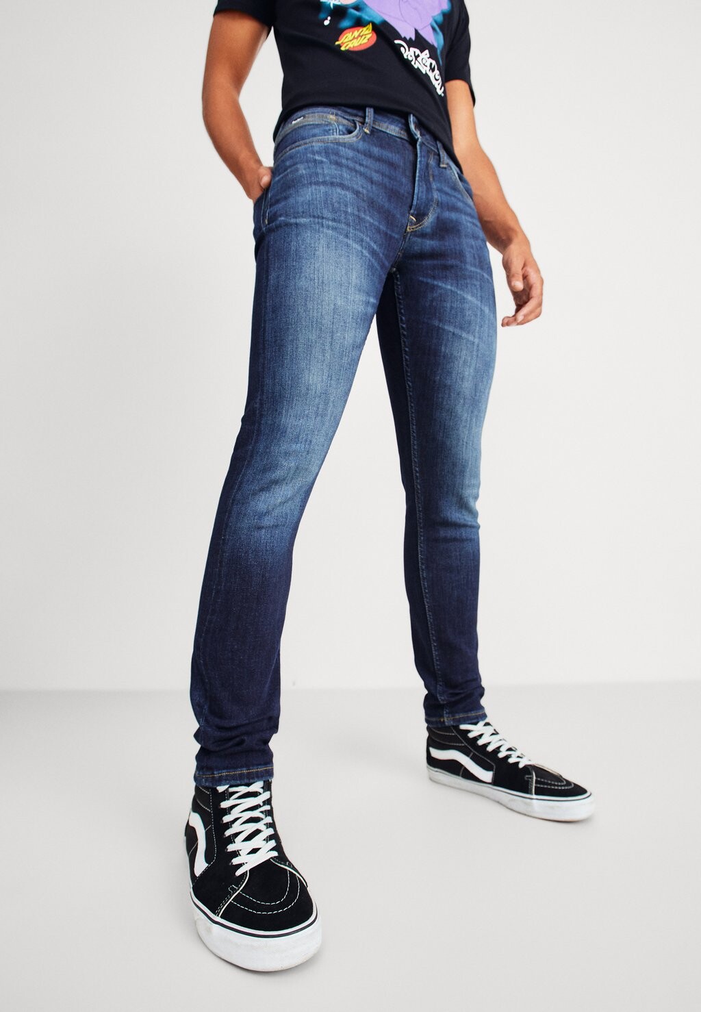 

Джинсы Skinny Fit Hatch Regular Pepe Jeans, цвет denim